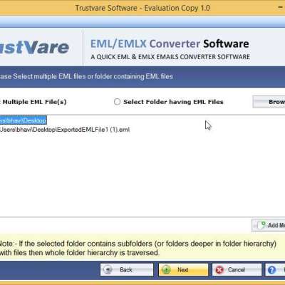 Safely Manage Bulk Emails From EML To PST Format Profile Picture