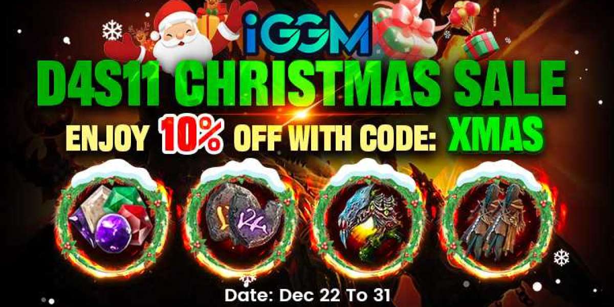 2025 IGGM Christmas Diablo 4 Items, Gold, Runes, Gems, And More Sale