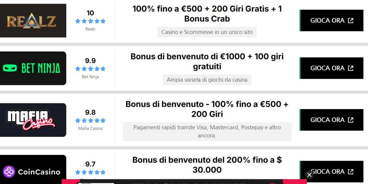 Migliori Casinò non AAMS in Italia: Siti Sicuri con Bonus Interessanti