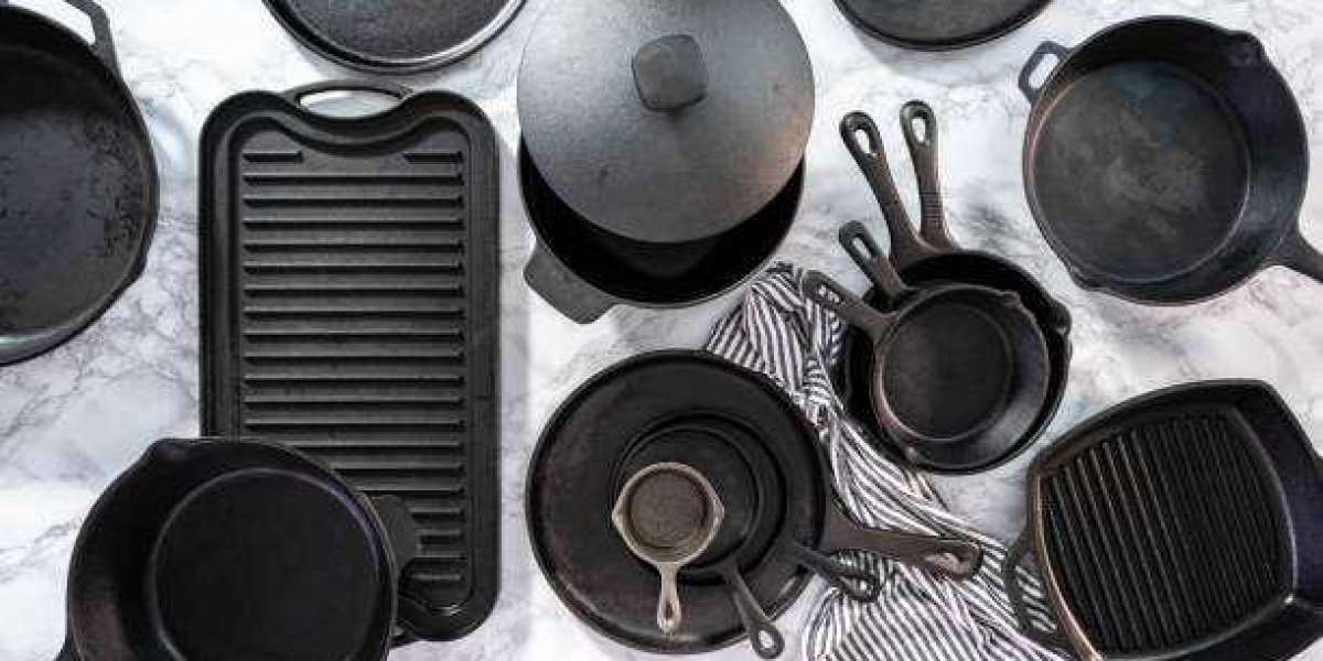 Cast Iron Cookware Market Industry Overview Highlighting Innovation in Pre-Seasoned and Enamel-Coated Products