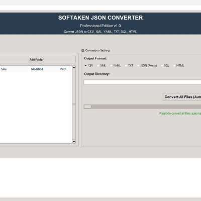 Softaken JSON Converter Software Profile Picture